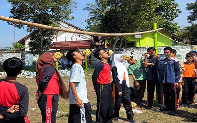 Kemeriahan Lomba 17-an di SMP Negeri 1 Gamping